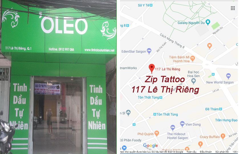 Hướng dẫn mua hàng tại kem che hình xăm Zip Tattoo